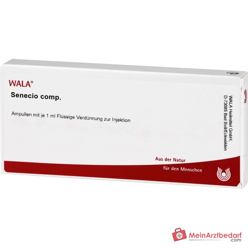 WALA Senecio comp. Ampullen, 10 St.