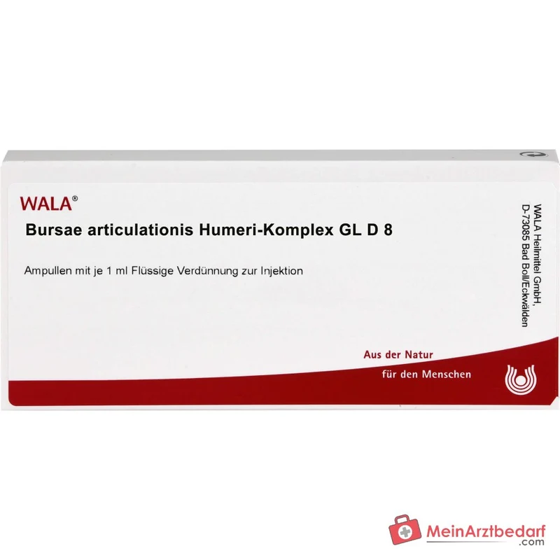 WALA Bursae articulationis humeri-Komplex Gl D8 Ampullen, 10 x 1 ml