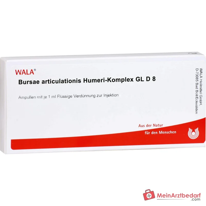 WALA Bursae articulationis humeri-Komplex Gl D8 Ampullen, 10 x 1 ml