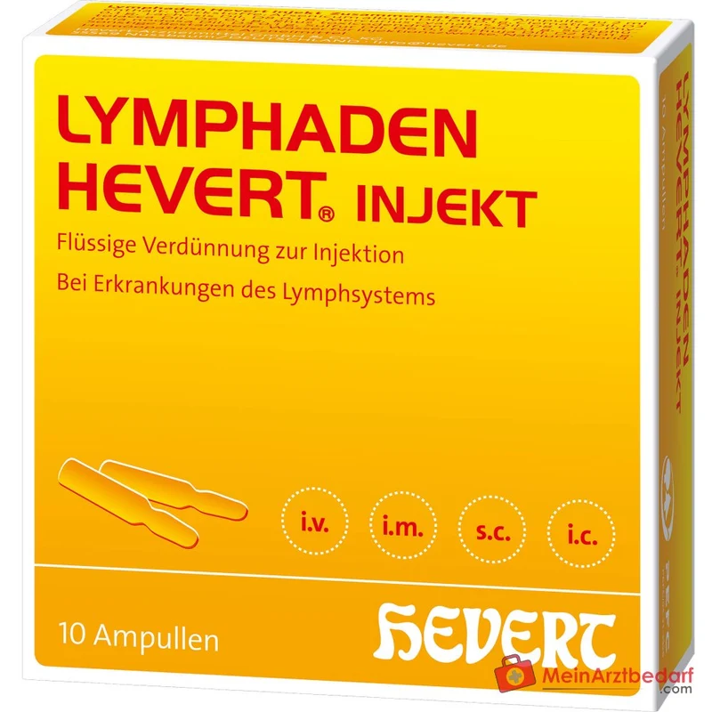 Hevert Lymphaden Hevert Injekt Ampullen, 10 Stück
