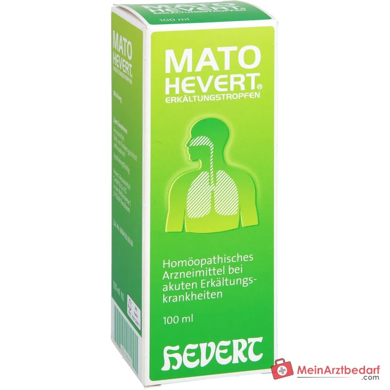 Hevert Mato Hevert Erkältungstropfen Tropfen, 100 ml