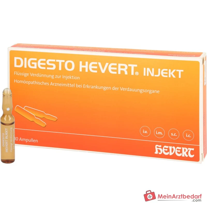 Hevert Digesto injekt Ampullen, 10 Stück à 2 ml