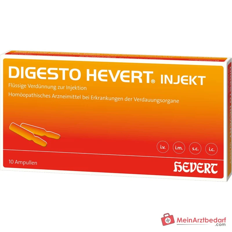 Hevert Digesto injekt Ampullen, 10 Stück à 2 ml