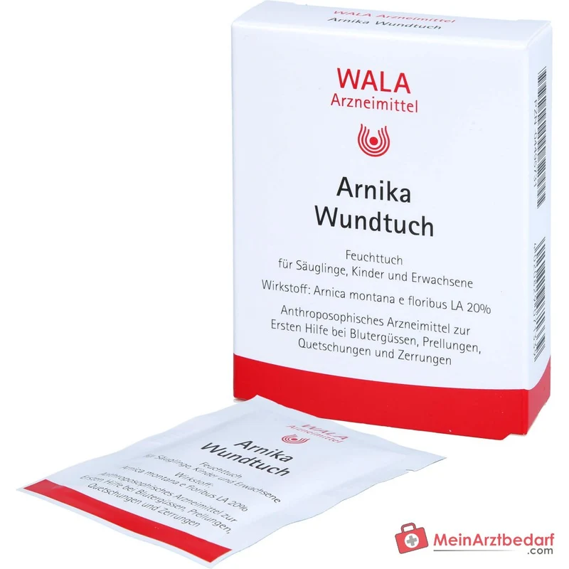 WALA Arnika Wundtuch, 5 St.