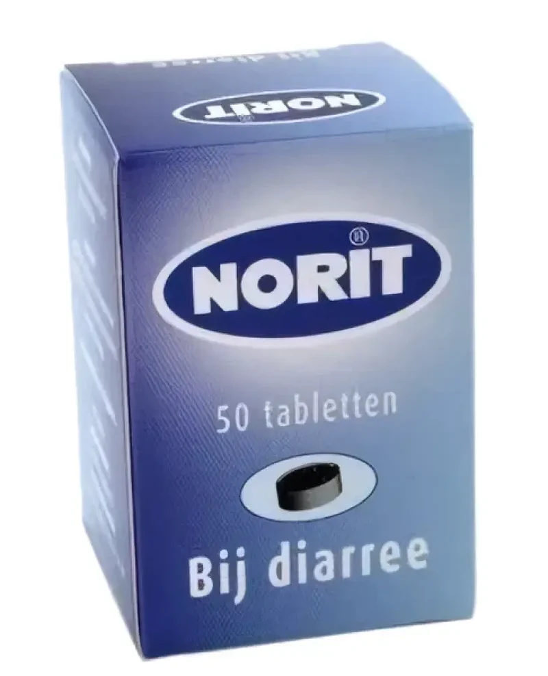 Norit 125 mg 50 tabletten