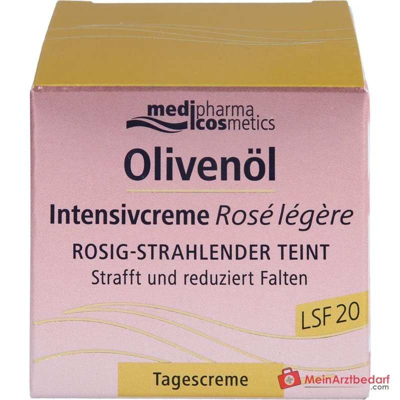 medipharma cosmetics Olivenöl Intensivcreme Rose Legere LSF 20, 50 ml