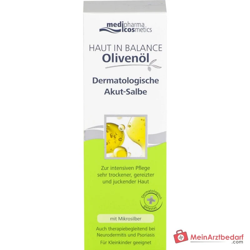 medipharma cosmetics Haut in Balance Olivenöl Dermatologische Akut-Salbe, 75 ml