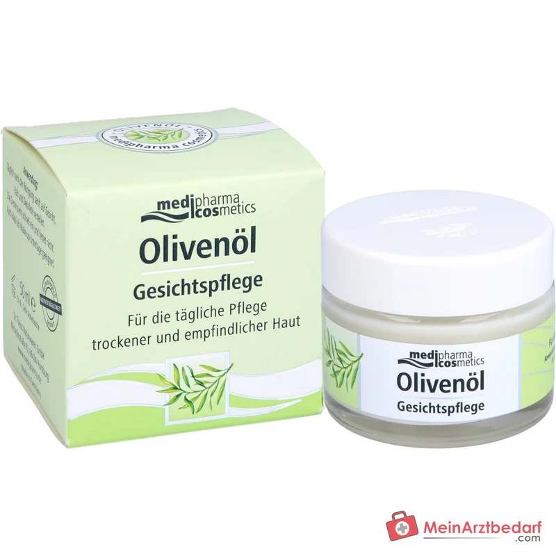medipharma cosmetics Olivenöl Gesichtspflege Creme, 50 ml
