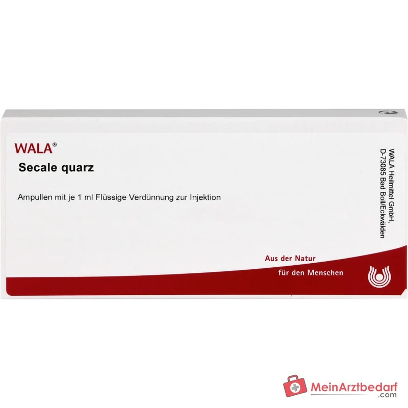 WALA Secale quarz Ampullen, 10x1 ml