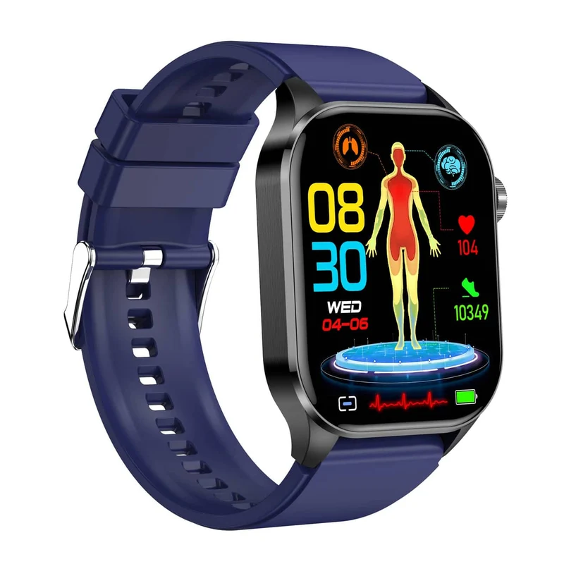 Smartwatch mit ECG - Blutzucker- & Blutdruckmonitor | HealthSync