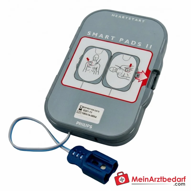 Philips HeartStart FRx Defibrillator halbautomatisch inkl. SMART Pads II und Tasche
