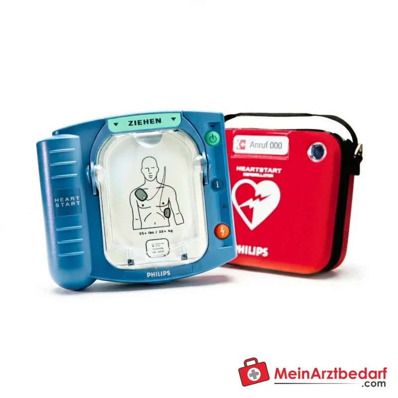 Philips HeartStart HS1 Defibrillator halbautomatisch inkl. Tasche