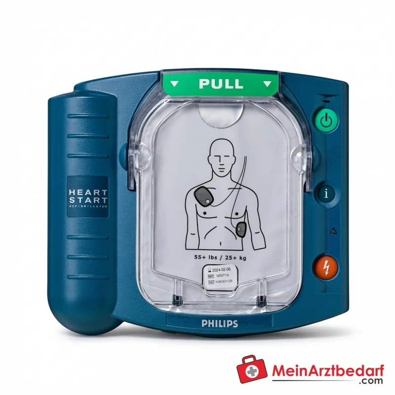 Philips HeartStart HS1 Defibrillator halbautomatisch inkl. Tasche