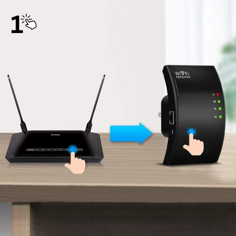 WIFIBOOSTER - Kabelloser WiFi-Verstärker für schnelles Internet