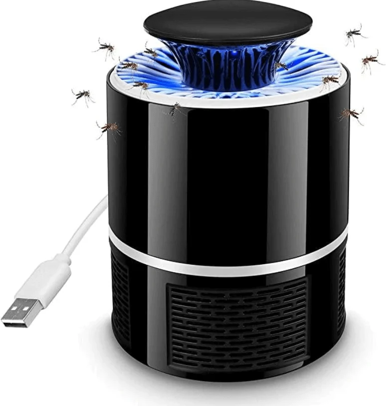 Elektrische Mückenvernichter Lampe | Kraftvoll | Leise | USB Aufladbar