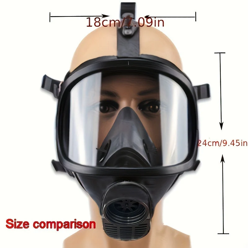 Taktisches Vollgesichtsgasmasker - 40mm Filter