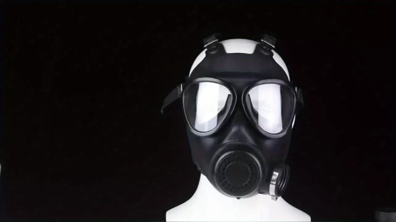 Taktisches Vollgesichtsgasmasker - 40mm Filter