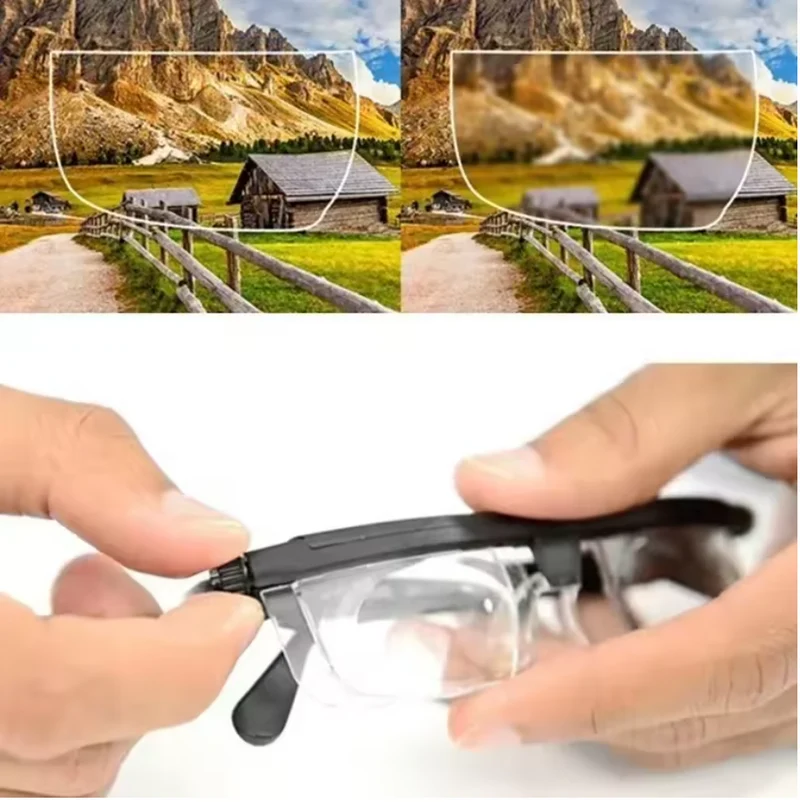 Verstellbare Brille – Selbst anpassbare Linsen für optimalen Komfort