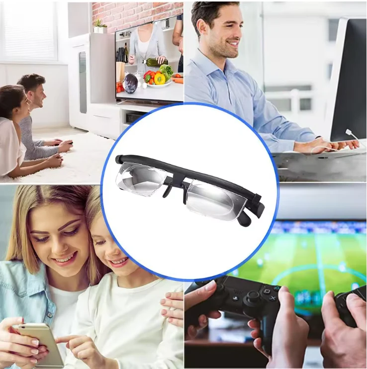 Verstellbare Brille – Selbst anpassbare Linsen für optimalen Komfort