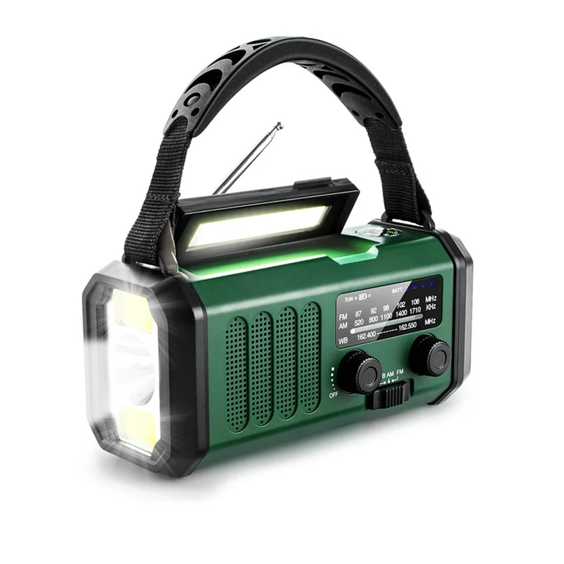 Professionelles Notradio - Aufziehbar & Solar - Leistungsstark und Langlebig