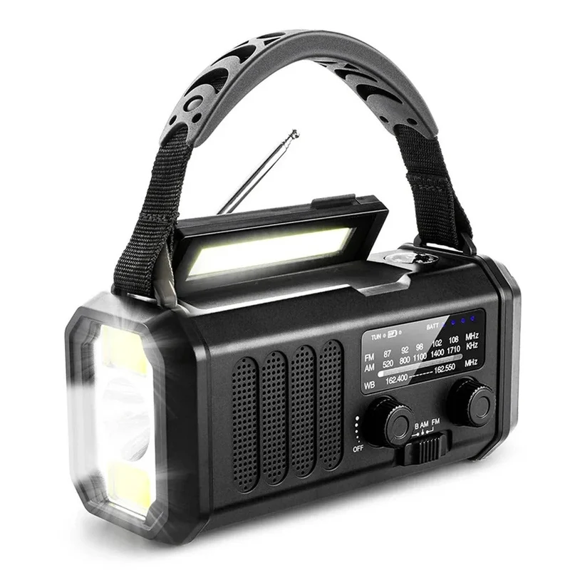 Professionelles Notradio - Aufziehbar & Solar - Leistungsstark und Langlebig