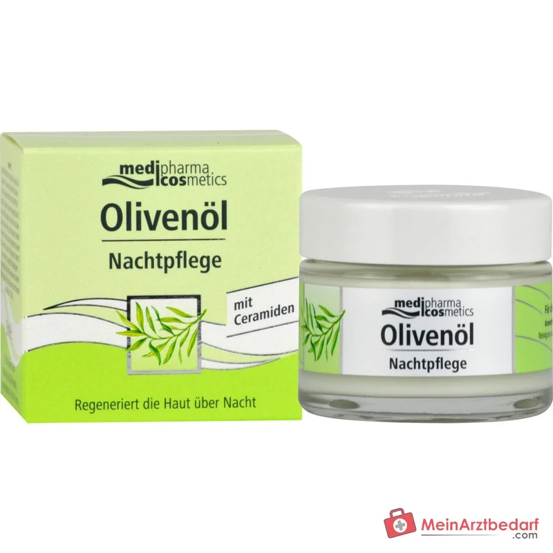 medipharma cosmetics Olivenöl Nachtpflege Creme, 50 ml