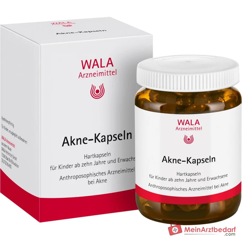 WALA Akne-Kapseln Hartkapseln, 100 St.