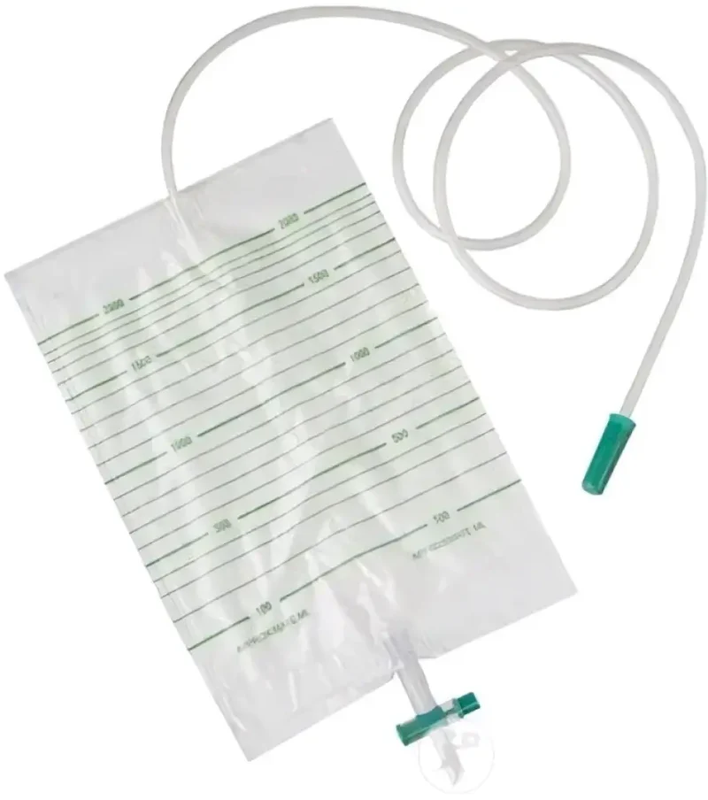 Hekura meerdaagse bedzak 2000 ml - 130 cm slang kruiskraan 10 stuks
