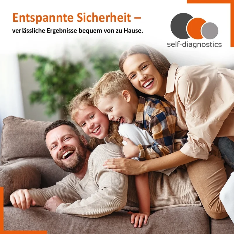 Corona & Griep (Influenza A/B) & RSV Sneltest 4 in 1 - 5 stuks