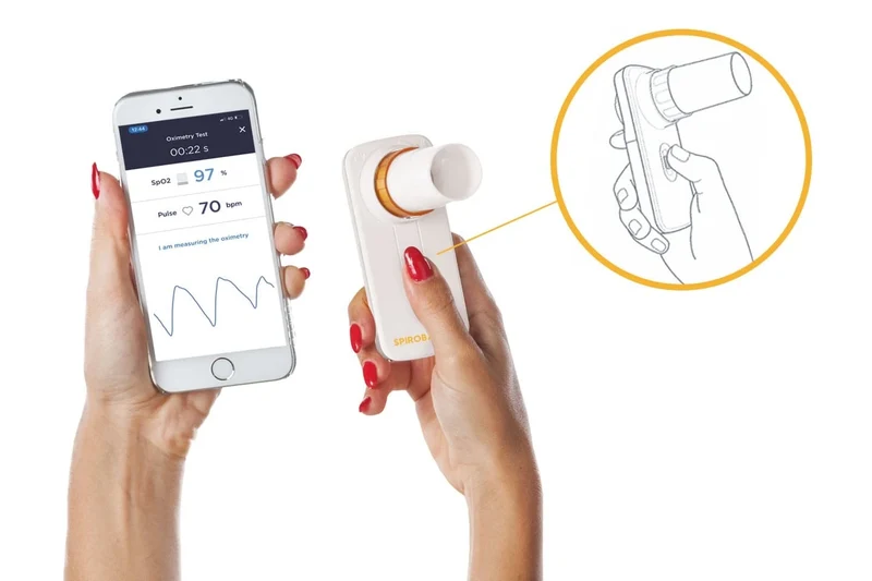 MIR Spirobank Smart Oxi Spirometer met oxymetrie
