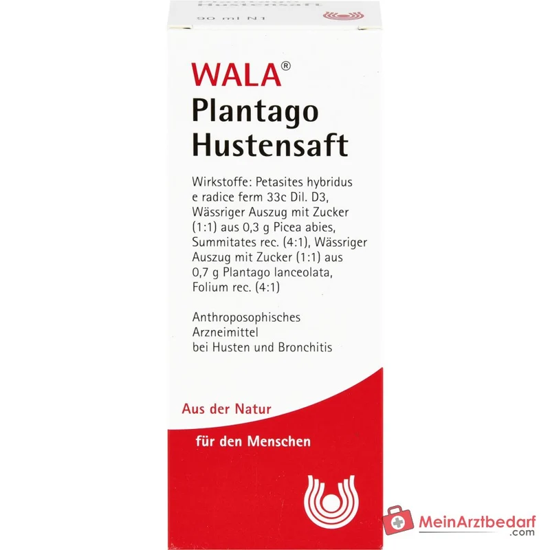 WALA Plantago Hustensaft, 90 ml