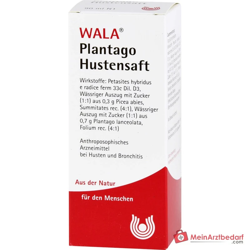 WALA Plantago Hustensaft, 90 ml