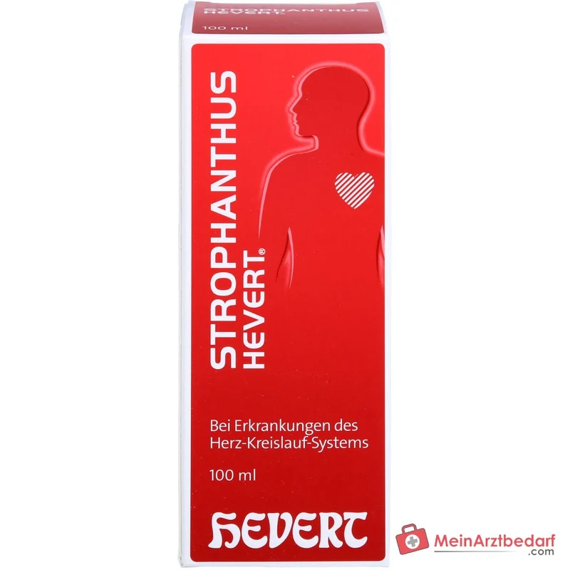 Hevert Strophanthus gratus D4 Tropfen, 100 ml
