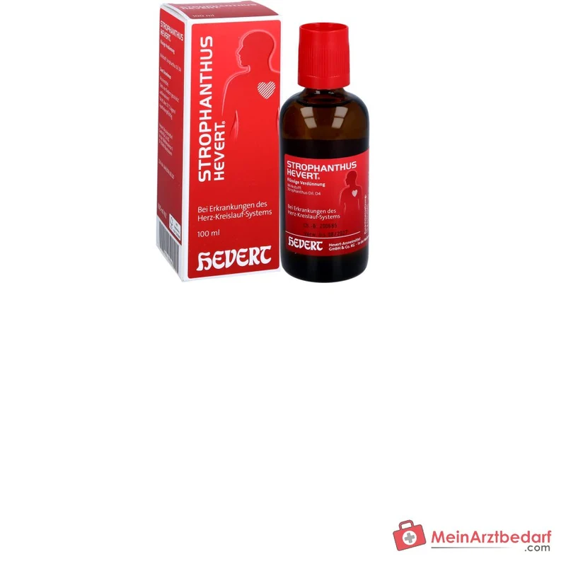 Hevert Strophanthus gratus D4 Tropfen, 100 ml