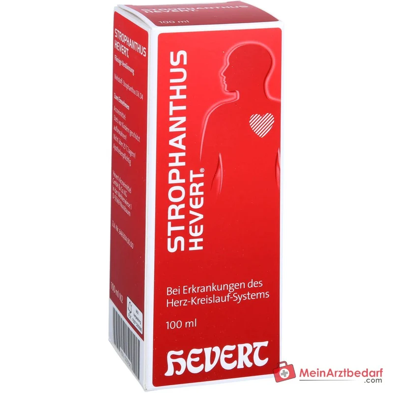 Hevert Strophanthus gratus D4 Tropfen, 100 ml
