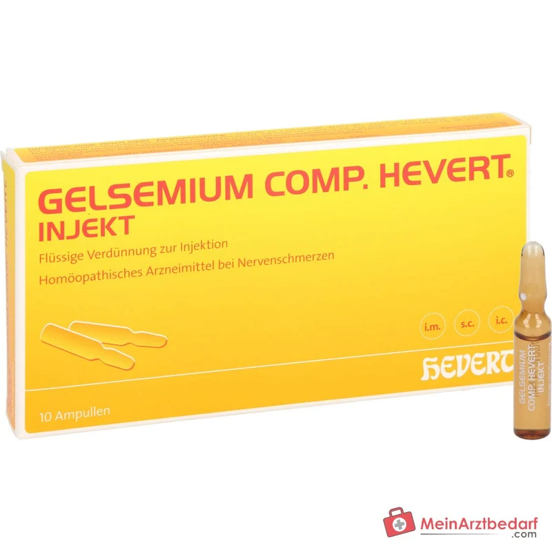 Hevert Gelsemium comp. Injekt Ampullen, 10 Stück