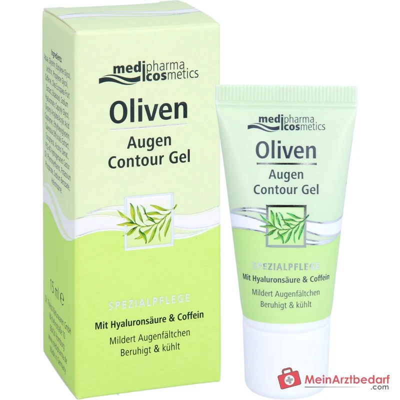 medipharma cosmetics Olivenöl Augen Contour Gel, 15 ml