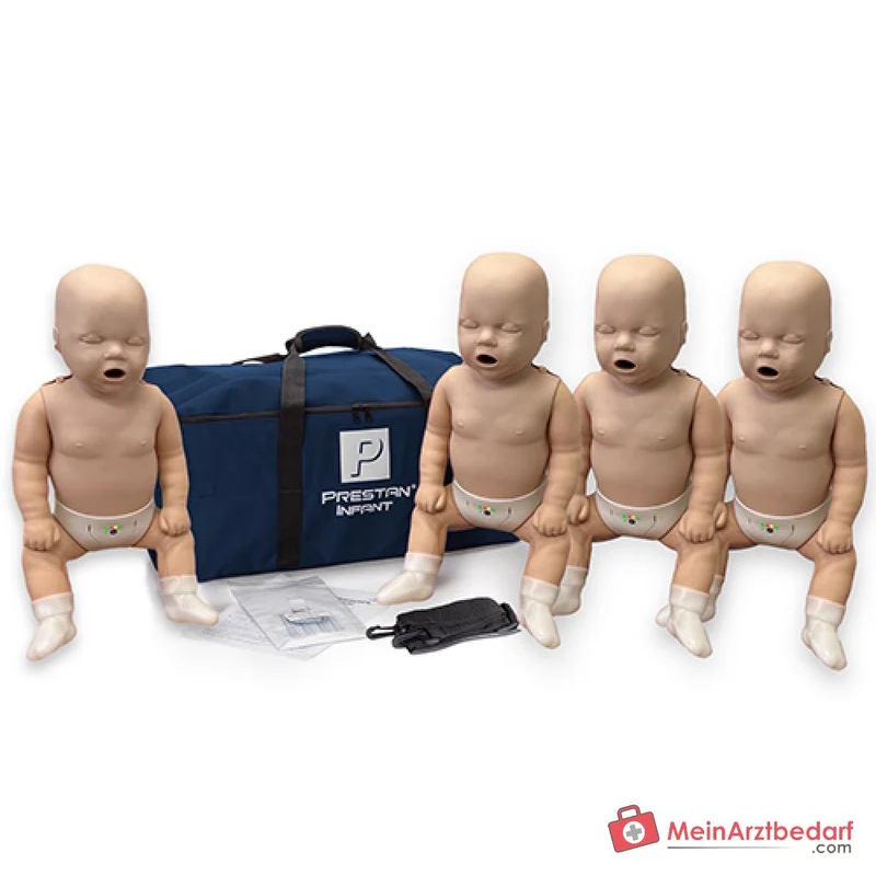 Prestan Professional Säuglings-Übungspuppen, 4-Pack