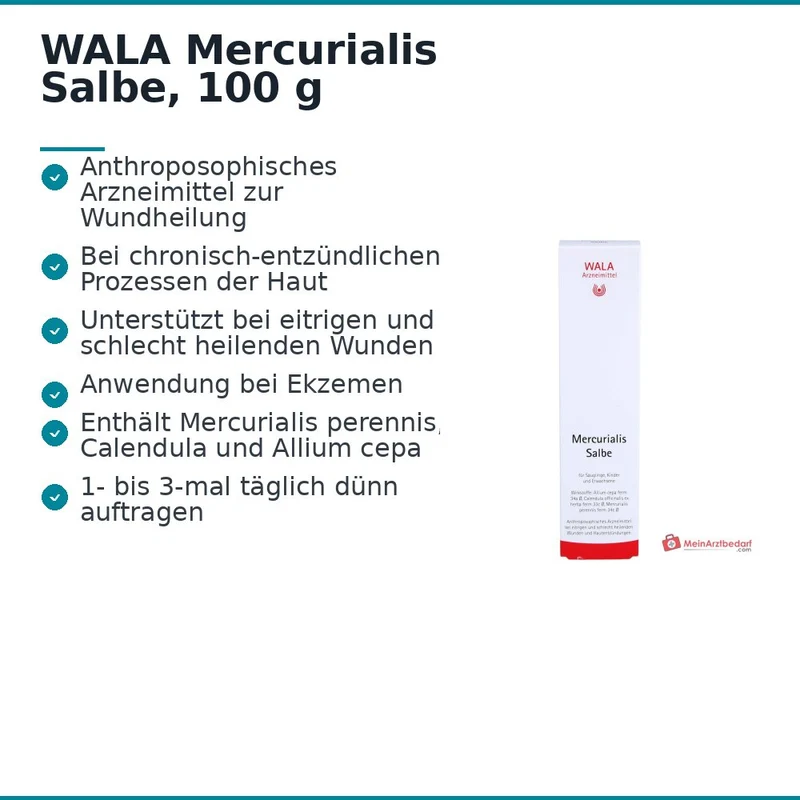 WALA Mercurialis Salbe, 100 g