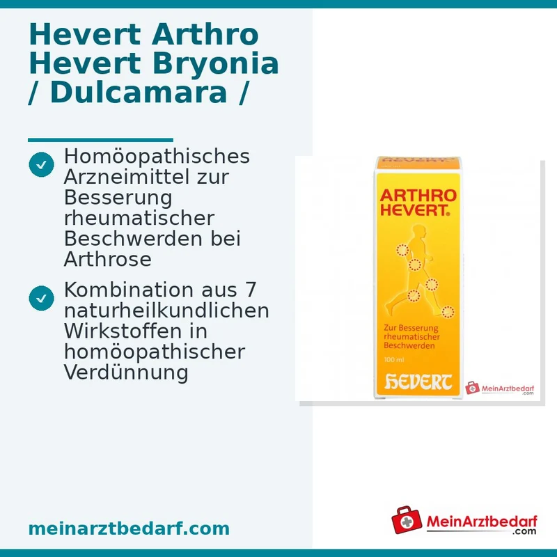 Hevert Arthro Tropfen, 100 ml