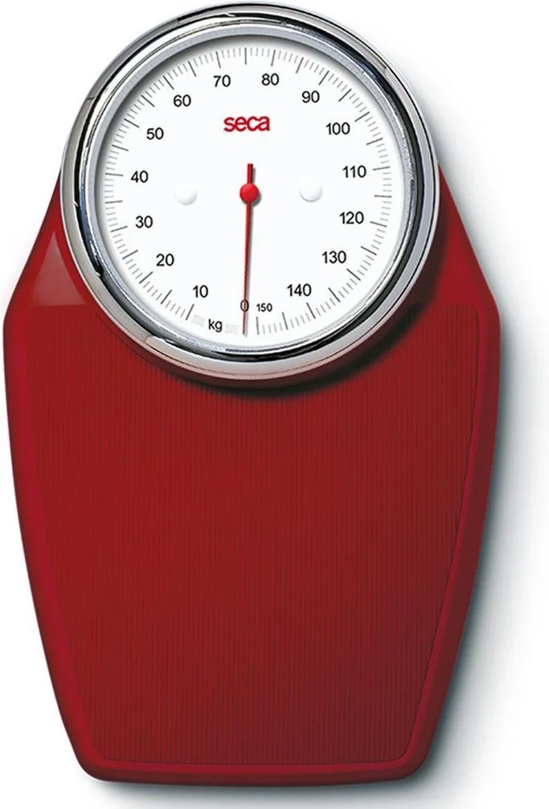 Seca 760 Medische Weegschaal – Mechanisch & Professioneel | Rood/Chroom