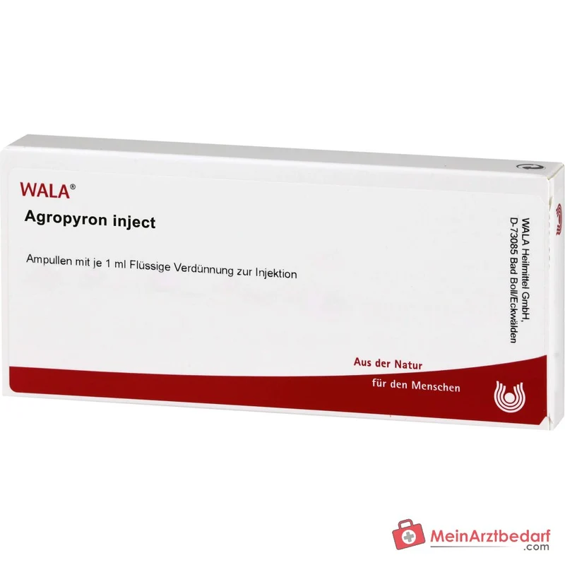 WALA Agropyron Inject Ampullen, 10 x 1 ml