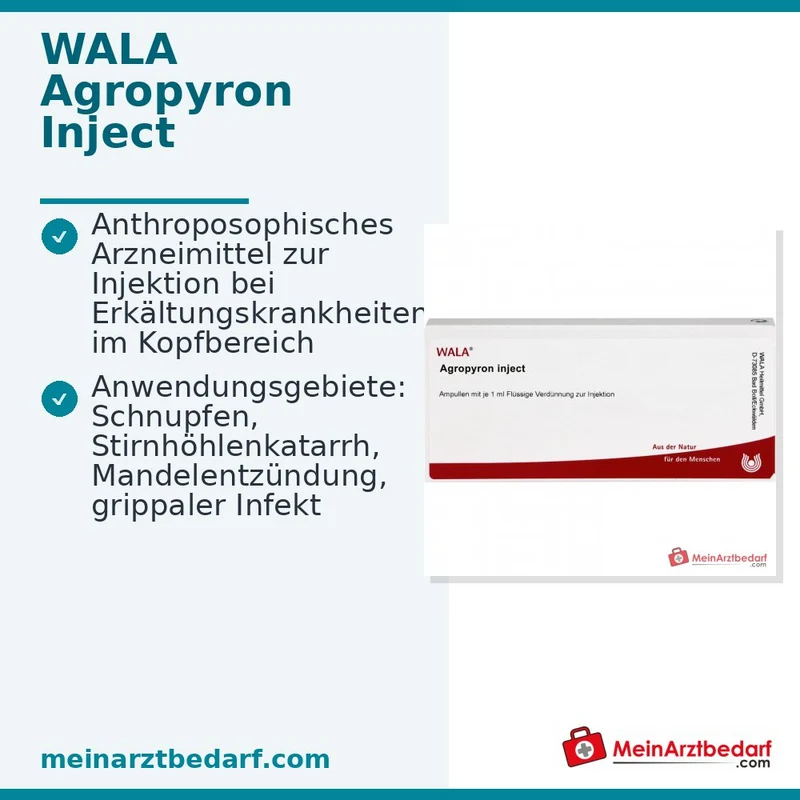 WALA Agropyron Inject Ampullen, 10 x 1 ml