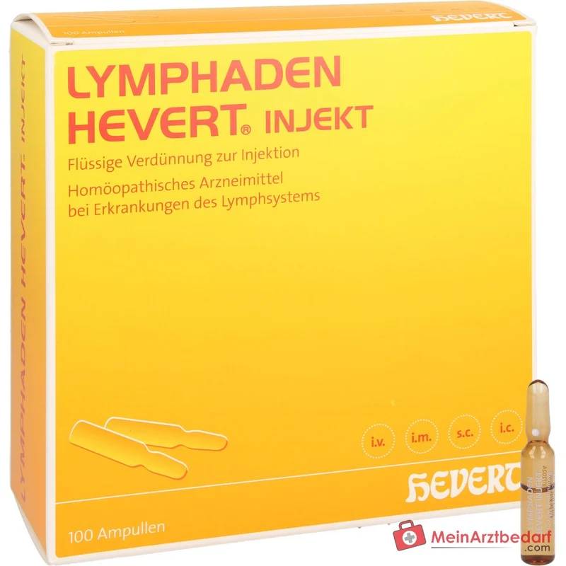 Hevert Lymphaden Injekt Ampullen, 100 St.