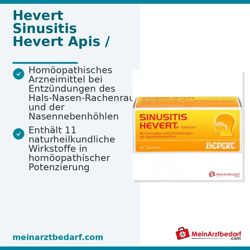Hevert Sinusitis Tabletten, 40 St.