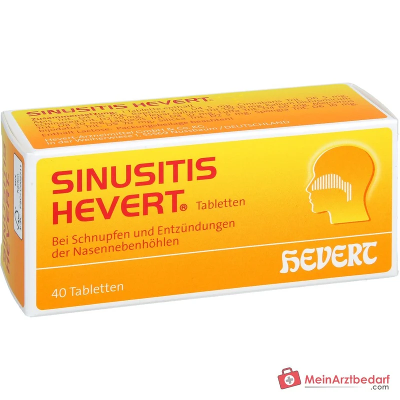 Hevert Sinusitis Tabletten, 40 St.
