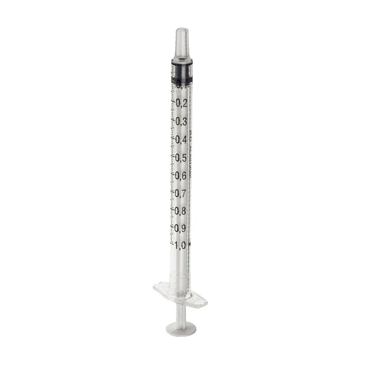 Spuit BD Plastipak 1ml 3-delig centrisch 120 stuks 303172