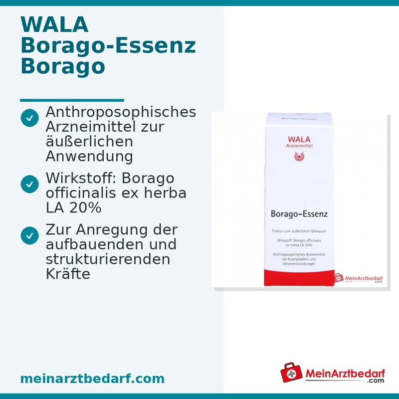 WALA Borago-Essenz Borago officinalis Tinktur, 100 ml