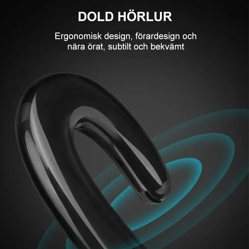 Kabellose Knochenleitungs-Bluetooth-Kopfhörer für Musik und Gespräche