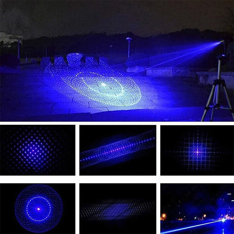 Leistungsstarker Laserpointer für den Außenbereich mit Aluminiumdesign